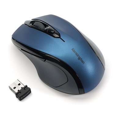 MOUSE INALAMBRICO PRO FIT,MEDIANO, COLOR AZUL ZAFIRO KENSINGTON