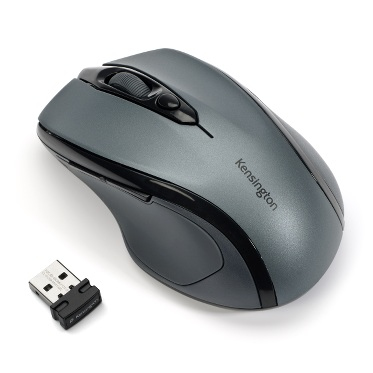 MOUSE INALAMBRICO PRO FIT,CAJA,MEDIANO GRIS/NEGRO KENSINGTON