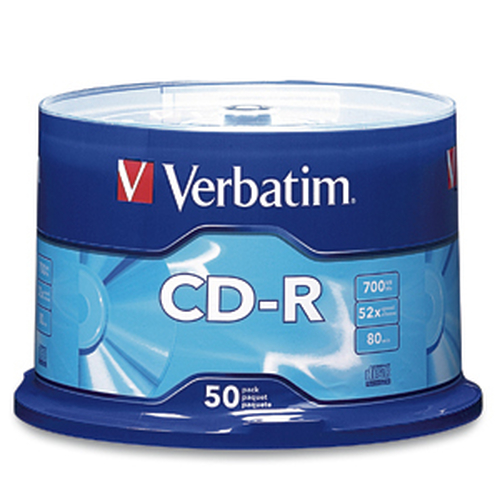 CD-R 80MIN/700MB 52X CAMPANA DE 50PZ