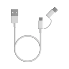 MI 2-IN-1 USB CABLE (MICRO USB TO TYPE C) 100M