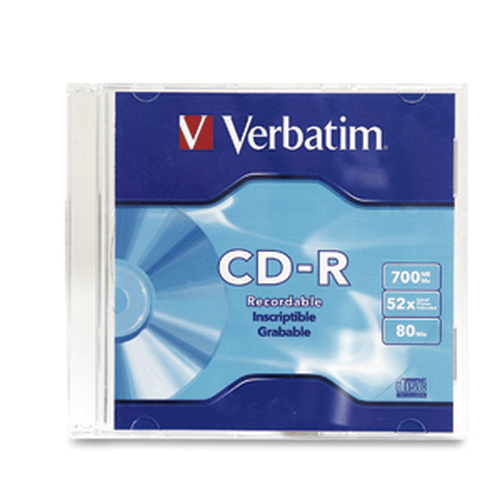 CD-R 80MIN/700MB 52X INDIVIDUAL (1PZ) CAJA DELGADA