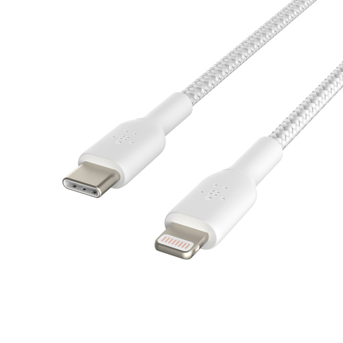 [CAA004BT1MWH] CABLE SYNC BRAIDED C-LTG 1M BLANCO