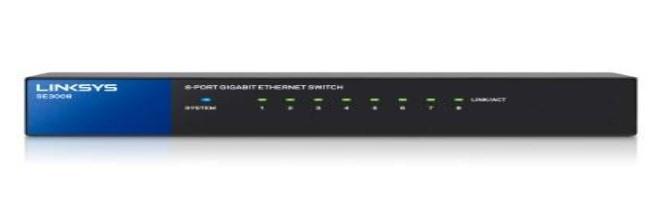 [SE3008] SWITCH ETHERNET GIGABIT 8 PUERTOS SE3008