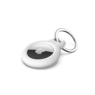 [F8W973BTWHT] SECURE HOLDER CON LLAVERO P/ AIRTAG BLANCO
