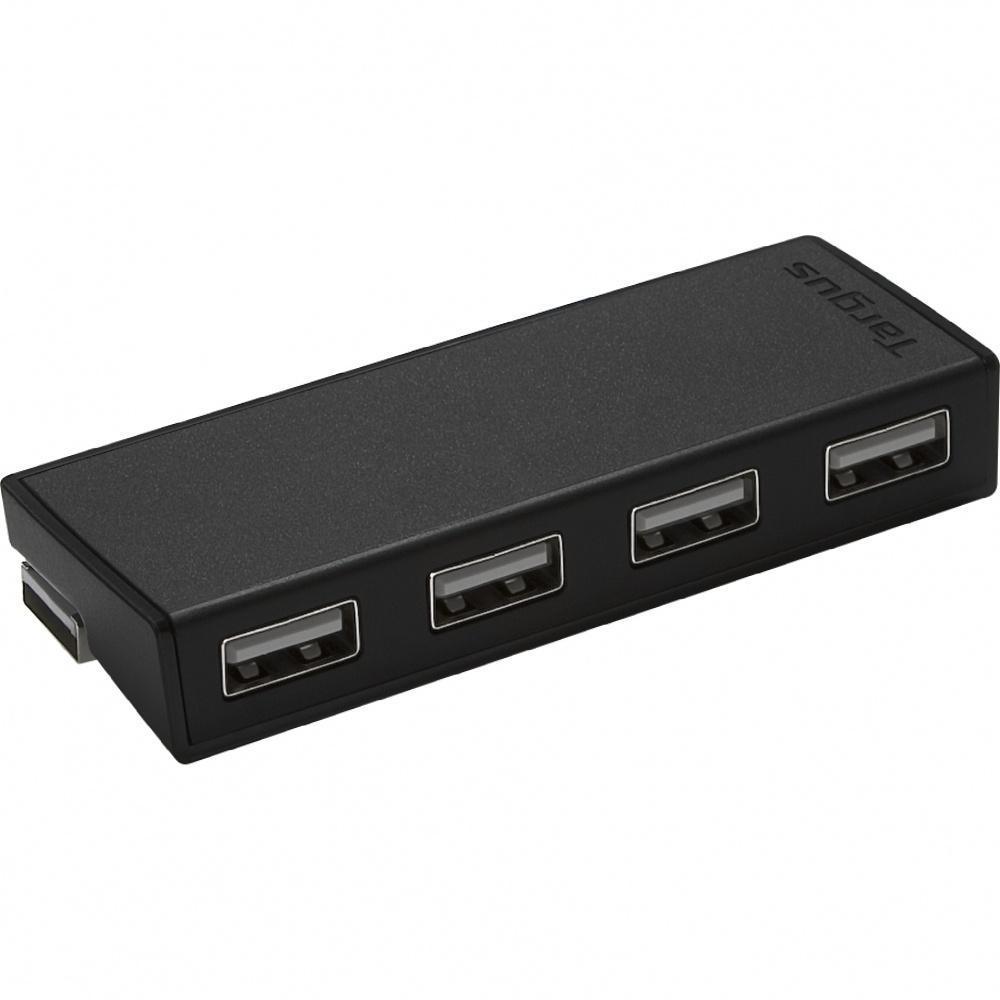 [ACH114US] HUB - MODELO BASICO DE 4 PUERTOS USB 2.0 COLOR NEGRO.