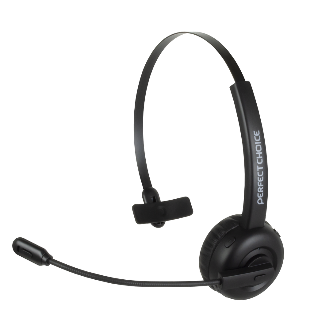 [PC-116882] DIADEMA BT, MONO CON CANCELACION RUIDO BATERIA HASTA 25 HRS IDEAL PARA OFICINA, CALL CENTER O VIDEOVIGILANCIA.